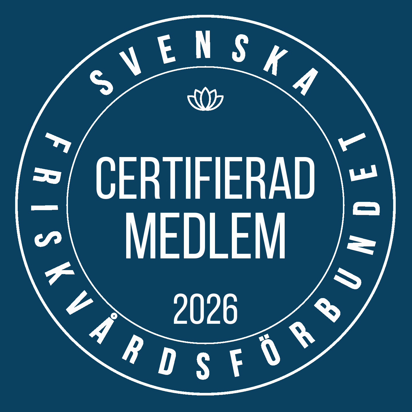 Certifierad Medlem — Friskvårdsregistret